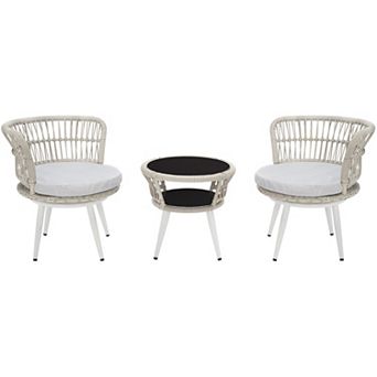 Safavieh Kyomi 3 pc Lounge Set