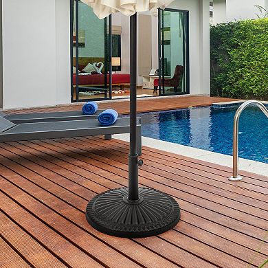 Pure Garden Outdoor Umbrella Base