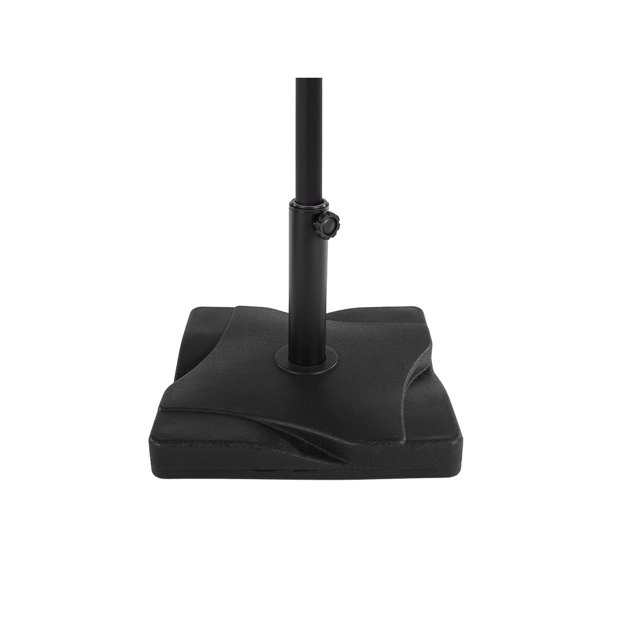 Pure Garden Outdoor Umbrella Base, Black