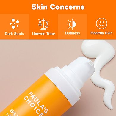 25% Vitamin C + Glutathione Clinical Serum for Brightening & Dark Spots