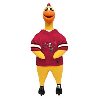 NFL Buccaneers Rubber Chicken Pet Toy