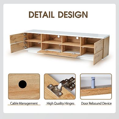 Modern Tv Stand For Tvs Up To 80''