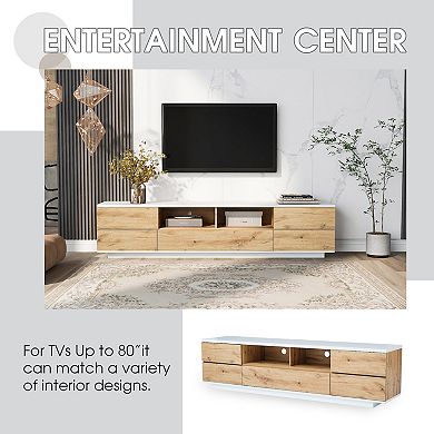 Modern Tv Stand For Tvs Up To 80''