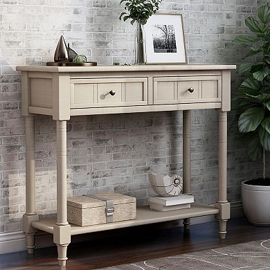 Merax Traditional Design Console Table