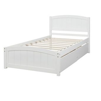 Merax Platform Bed with Two Drawers