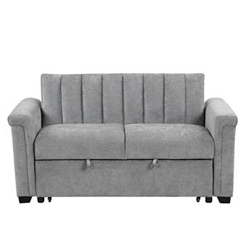 Merax Convertible Soft Cushion Sofa Pull Bed