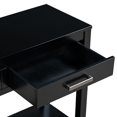 Merax Console Table With Shelf, Entrance Table For Entryway
