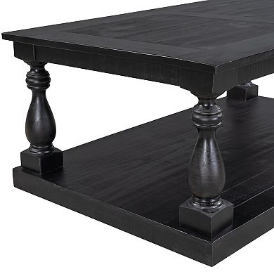 Merax Rustic Coffee Table