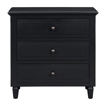 Merax 3-drawer Wood Nightstand
