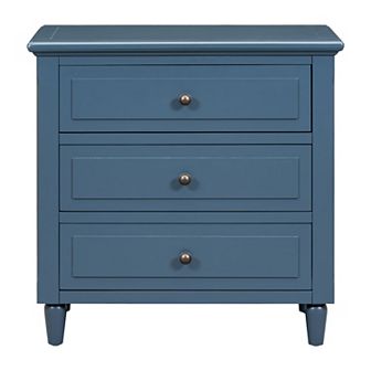Merax 3-drawer Wood Nightstand