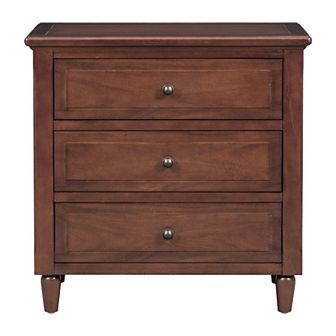 Merax 3-drawer Wood Nightstand