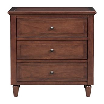 Merax 3-drawer Wood Nightstand