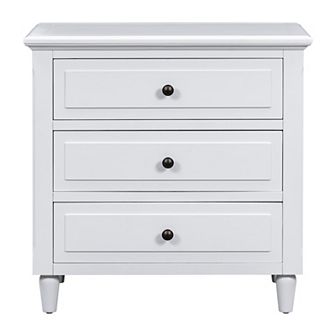 Merax 3-drawer Wood Nightstand