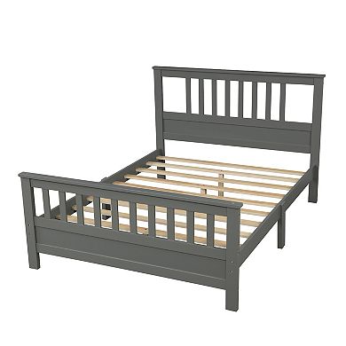 Merax Wood Platform Bed