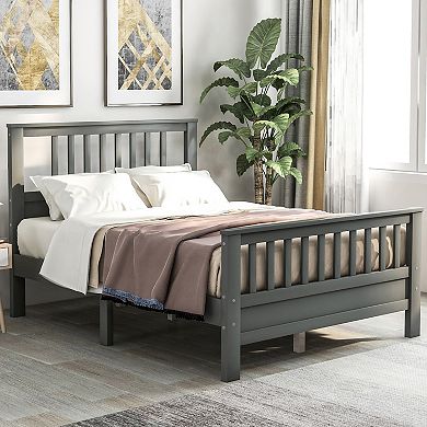 Merax Wood Platform Bed