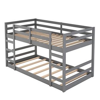 Modern Bunk Bed with Ladder