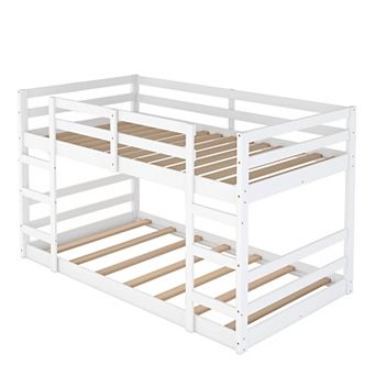 Modern Bunk Bed with Ladder