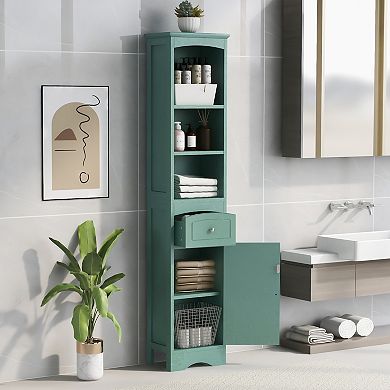 Merax Tall Bathroom Cabinet