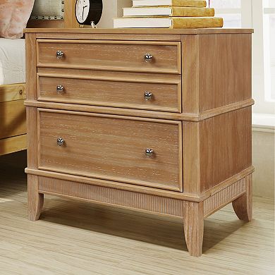 Merax 3-drawer Hazel 3-drawer Side Table For Living Room