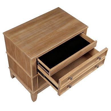 Merax 3-drawer Hazel 3-drawer Side Table For Living Room