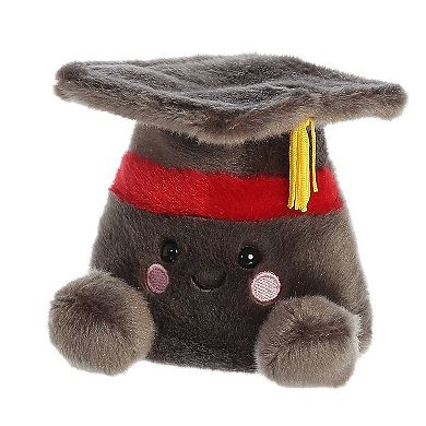 Aurora Mini Black Palm Pals 5" Scholarly Graduation Cap Adorable Stuffed Animal