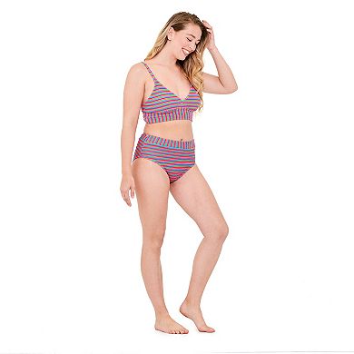 Women's Freshwater Triangle Longline Bra Halter Swim Top