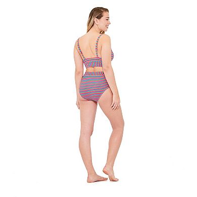 Women's Freshwater Triangle Longline Bra Halter Swim Top