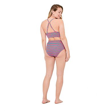 Women's Freshwater Triangle Longline Bra Halter Swim Top
