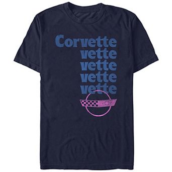 Men's Corvette Vette Stack Graphic Tee