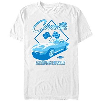 Men's Chevrolet Corvette American Muscle Graphic Tee