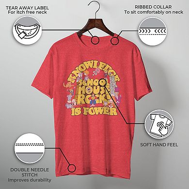 Men's Schoolhouse Rock! Knowledge Is Power Graphic Tee