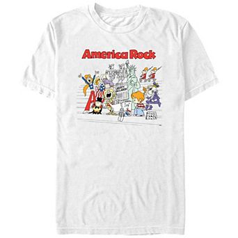 Men's Schoolhouse Rock! America Rock Graphic Tee