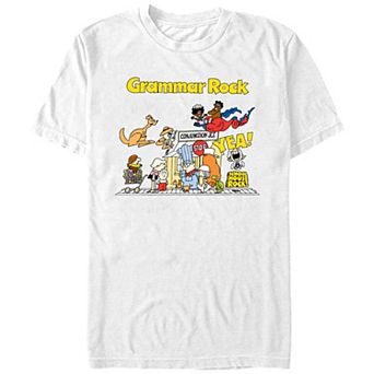 Men's Schoolhouse Rock! Grammar Rock Graphic Tee