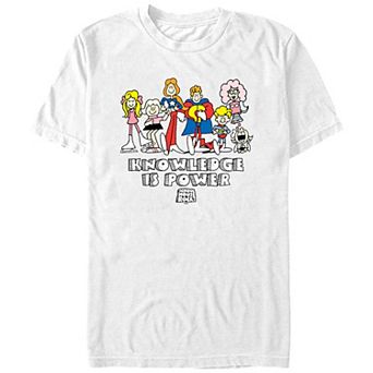Men's Schoolhouse Rock! Knowledge Is Power Group Graphic Tee
