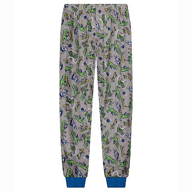Sleep On It Boys 2-piece Short-sleeve Jersey Pajama Pants Set