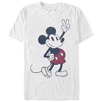 Men's Comfort Colors® Disney's Mickey Mouse Plaid Print Shorts Graphic Tee