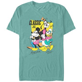 Men's Comfort Colors® Disney's Mickey Mouse And Friends Signatures Graphic Tee
