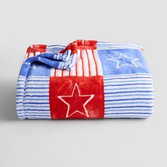 The Big One® Americana Oversized Supersoft Plush Throw Blanket
