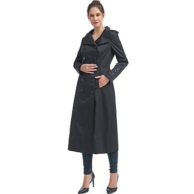 Women's Bgsd Kelly Waterproof Hooded Long Trench Coat