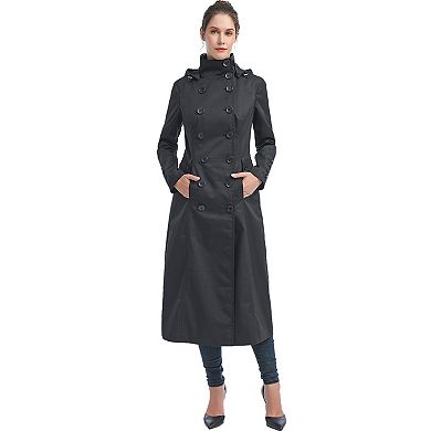 Women's Bgsd Kelly Waterproof Hooded Long Trench Coat