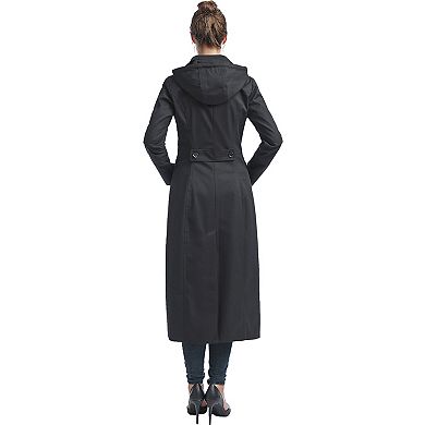 Women's Bgsd Kelly Waterproof Hooded Long Trench Coat