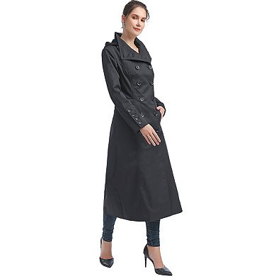 Women's Bgsd Kelly Waterproof Hooded Long Trench Coat