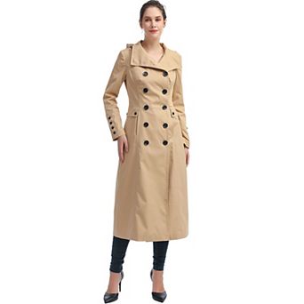 Women's Bgsd Kelly Waterproof Hooded Long Trench Coat