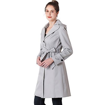 melt the lady】wide trench coat / gray melt the lady】wide trench