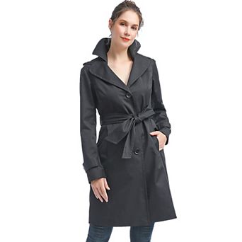 Women's Bgsd Eva Waterproof Hooded Trench Coat