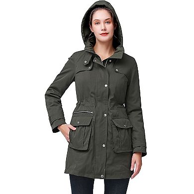 Women's Bgsd Jamie Waterpoof Hooded Zip-out Lined Anorak Jacket