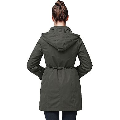 Women's Bgsd Jamie Waterpoof Hooded Zip-out Lined Anorak Jacket