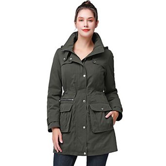 Women's Bgsd Jamie Waterpoof Hooded Zip-out Lined Anorak Jacket