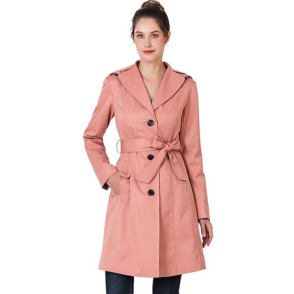 Trench Coat Boscov's Womens Rain Jacket Womens Spring Coat