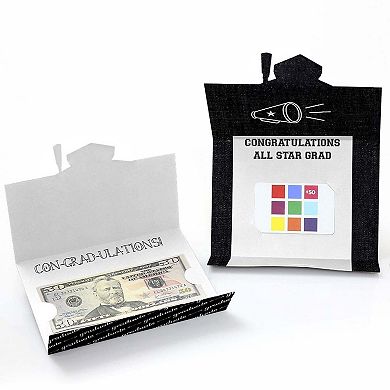 Big Dot Of Happiness Assorted Graduation Cards - Graduation Party Money Holder Cards - 8 Ct